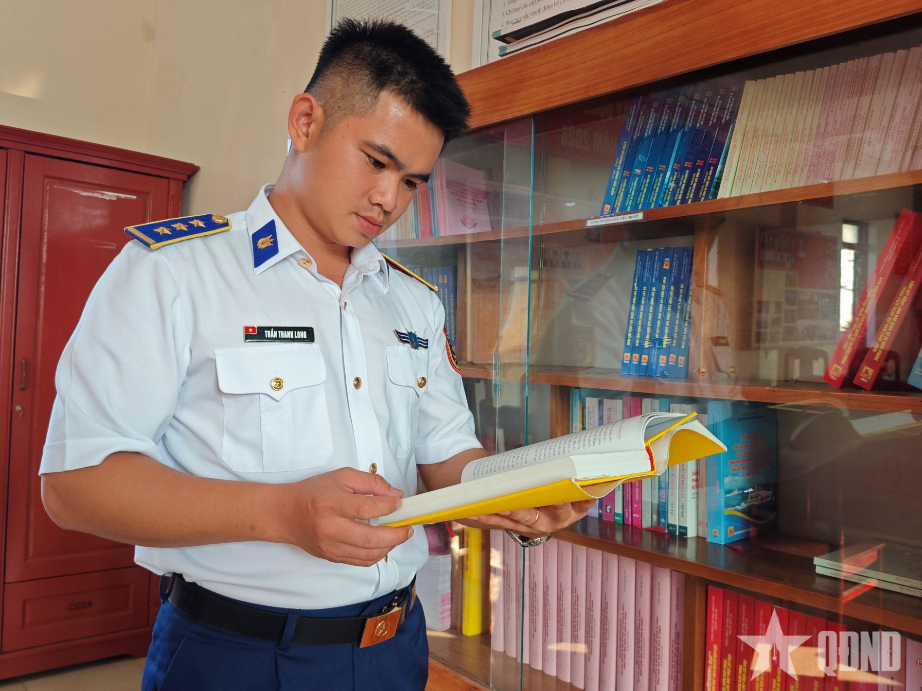 Hải đoàn 21 tích cực chuẩn bị Hội thi Báo cáo viên giỏi năm 2026